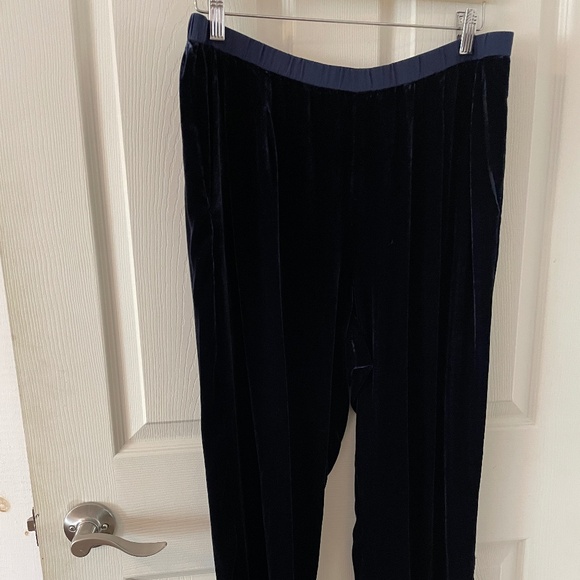 Eileen Fisher velvet pants - Picture 1 of 6